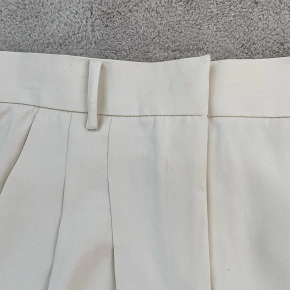 French Connection Cream Wide Leg Pants - Picture 2 of 8